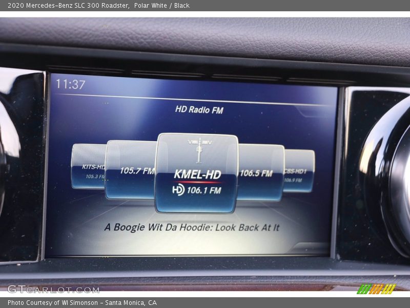 Polar White / Black 2020 Mercedes-Benz SLC 300 Roadster