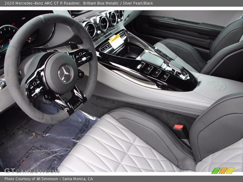  2020 AMG GT R Roadster Silver Pearl/Black Interior
