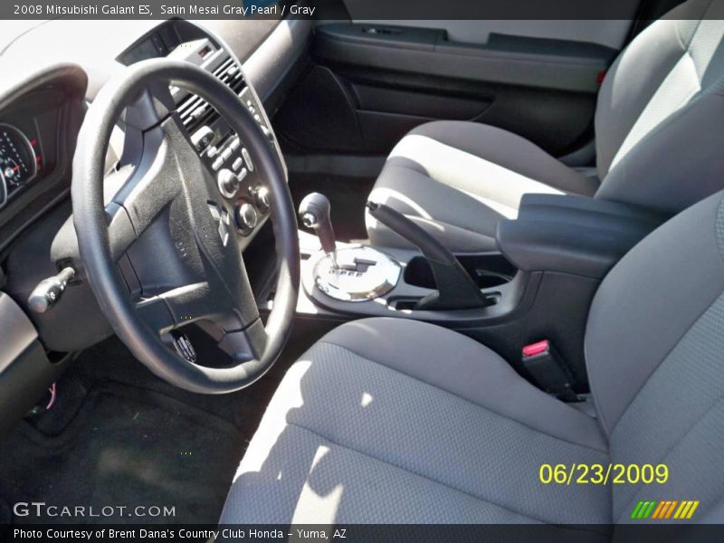 Satin Mesai Gray Pearl / Gray 2008 Mitsubishi Galant ES