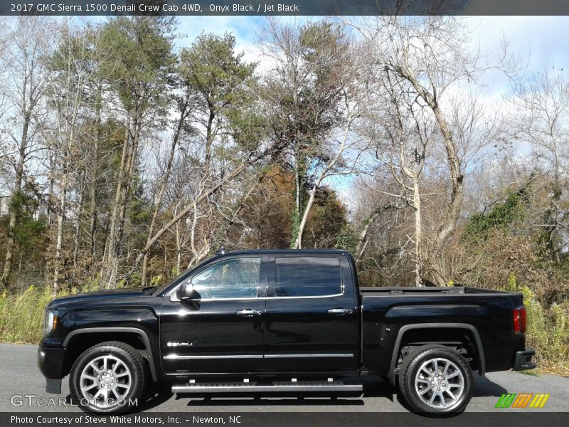 Onyx Black / Jet Black 2017 GMC Sierra 1500 Denali Crew Cab 4WD