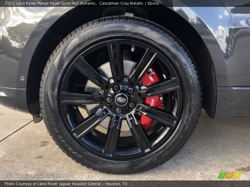 Carpathian Gray Metallic / Ebony 2021 Land Rover Range Rover Sport HSE Dynamic