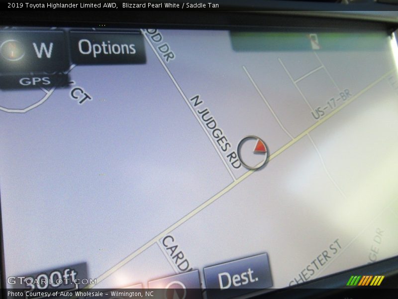 Blizzard Pearl White / Saddle Tan 2019 Toyota Highlander Limited AWD