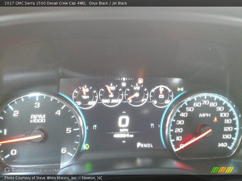 Onyx Black / Jet Black 2017 GMC Sierra 1500 Denali Crew Cab 4WD