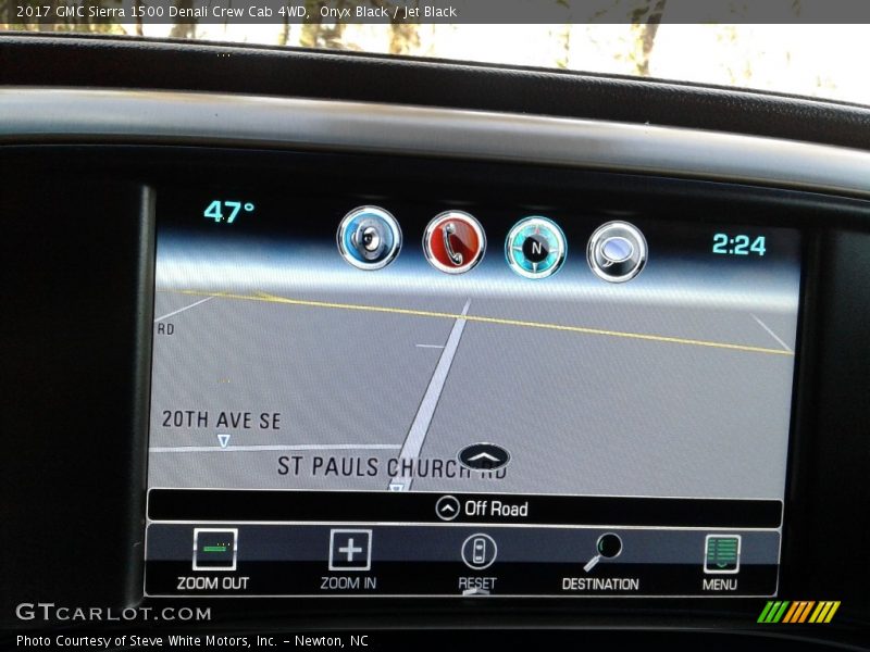 Onyx Black / Jet Black 2017 GMC Sierra 1500 Denali Crew Cab 4WD