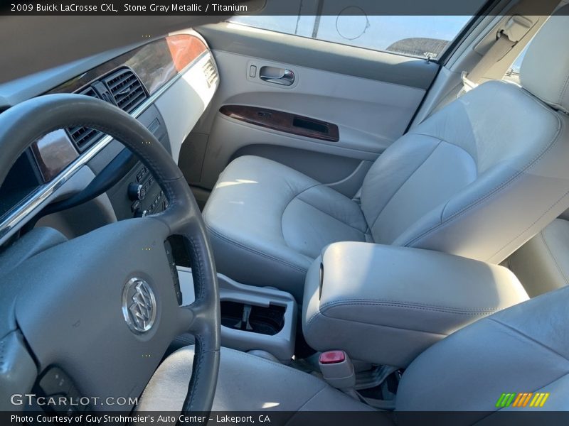 Stone Gray Metallic / Titanium 2009 Buick LaCrosse CXL