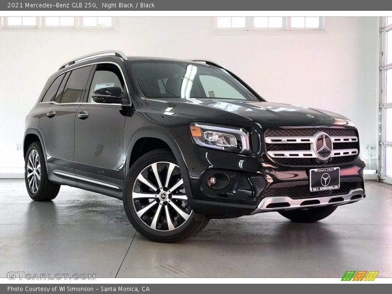 Night Black / Black 2021 Mercedes-Benz GLB 250
