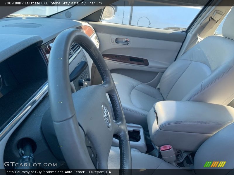 Stone Gray Metallic / Titanium 2009 Buick LaCrosse CXL
