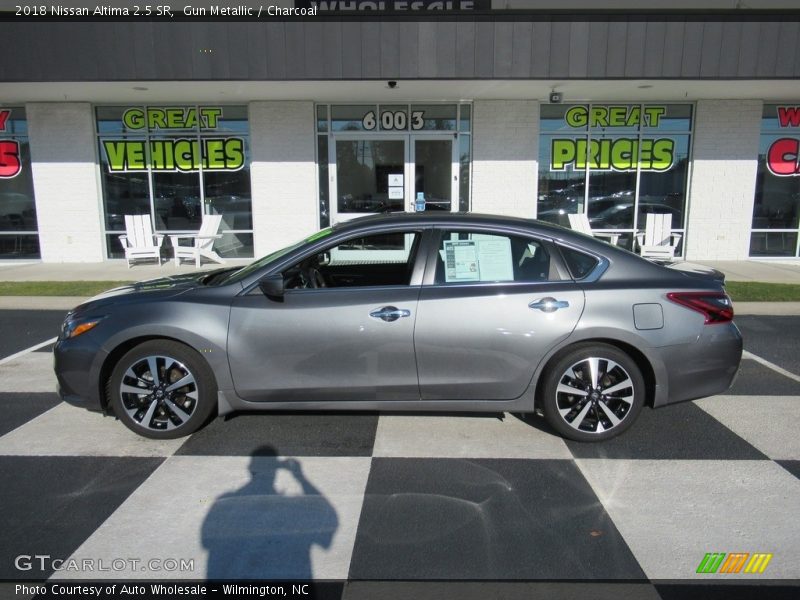 Gun Metallic / Charcoal 2018 Nissan Altima 2.5 SR
