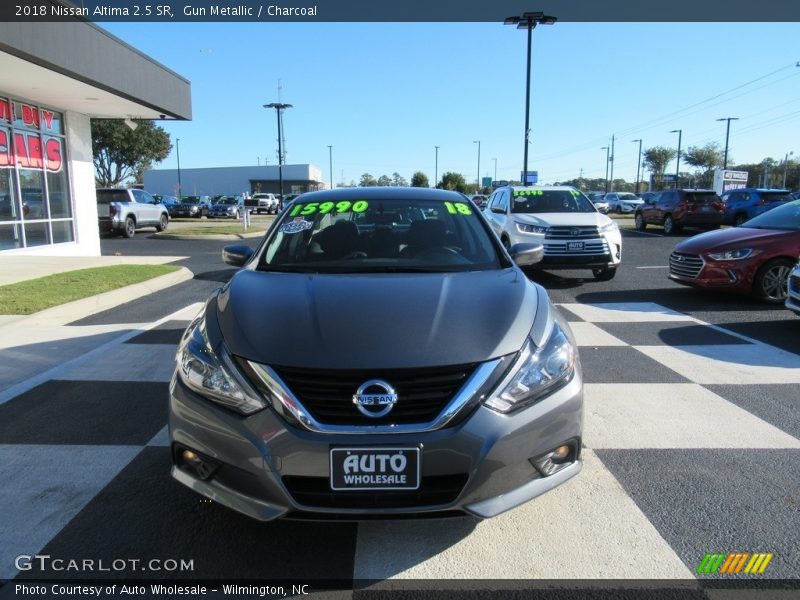 Gun Metallic / Charcoal 2018 Nissan Altima 2.5 SR