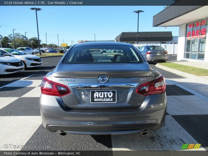 Gun Metallic / Charcoal 2018 Nissan Altima 2.5 SR
