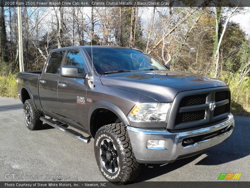 Granite Crystal Metallic / Black/Diesel Gray 2018 Ram 2500 Power Wagon Crew Cab 4x4