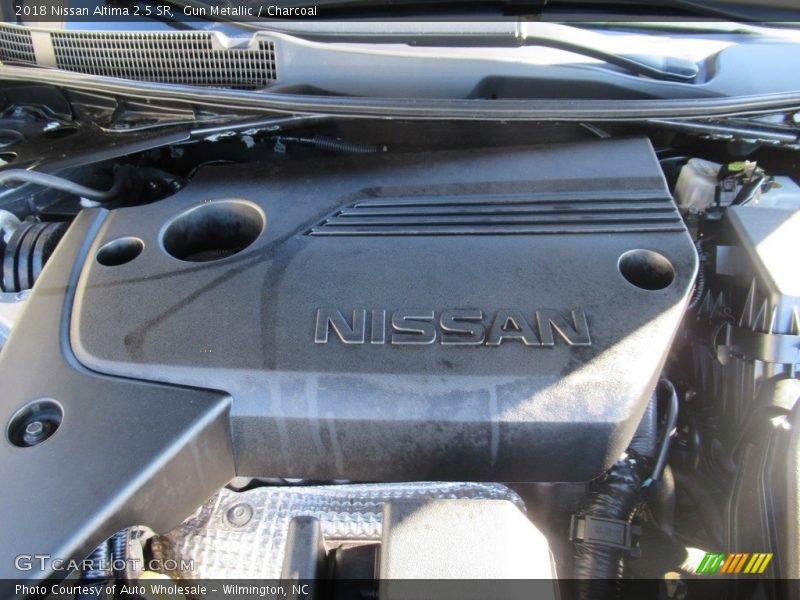 Gun Metallic / Charcoal 2018 Nissan Altima 2.5 SR