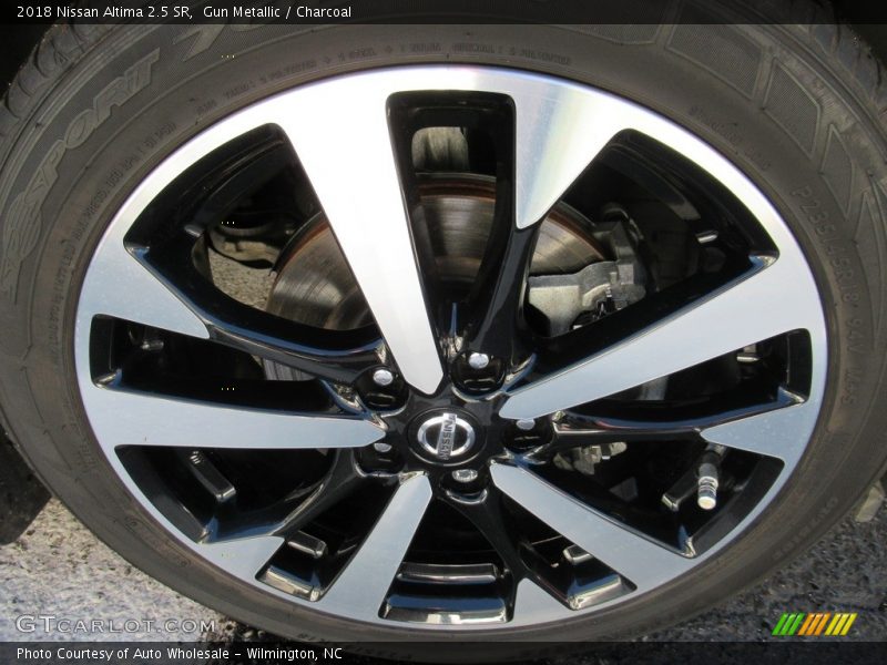 Gun Metallic / Charcoal 2018 Nissan Altima 2.5 SR