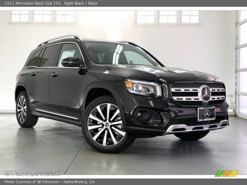 Night Black / Black 2021 Mercedes-Benz GLB 250