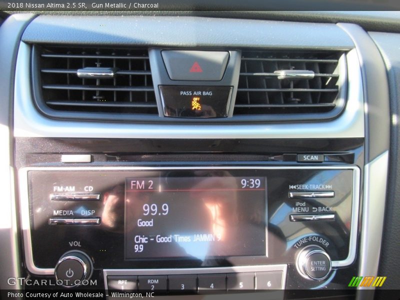 Gun Metallic / Charcoal 2018 Nissan Altima 2.5 SR