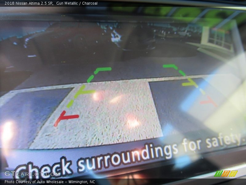 Gun Metallic / Charcoal 2018 Nissan Altima 2.5 SR