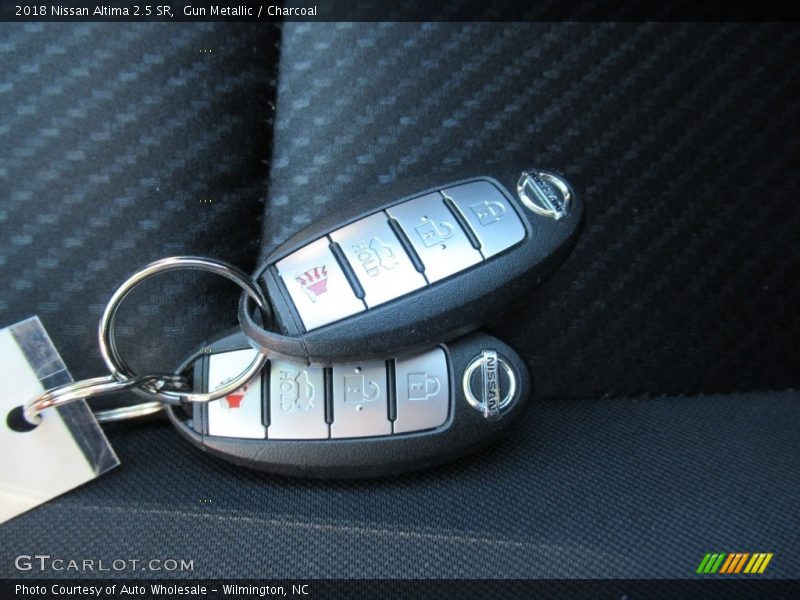 Gun Metallic / Charcoal 2018 Nissan Altima 2.5 SR