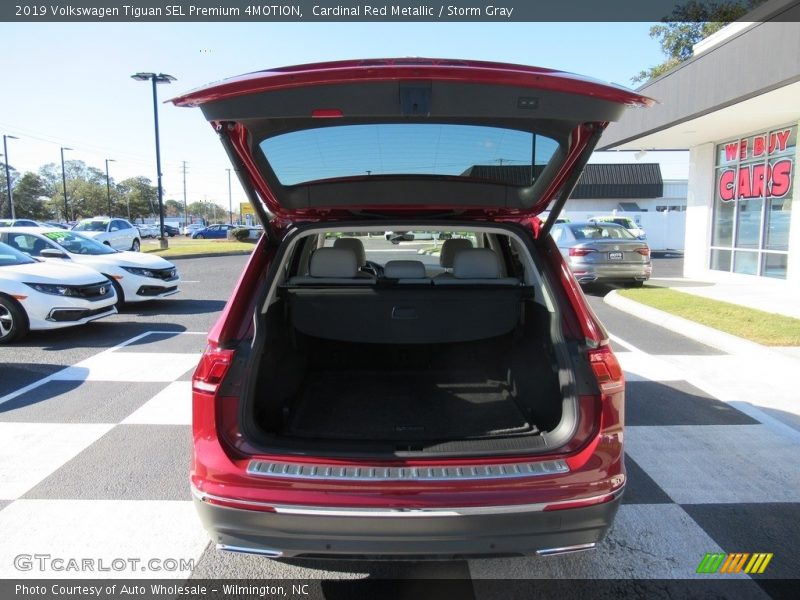 Cardinal Red Metallic / Storm Gray 2019 Volkswagen Tiguan SEL Premium 4MOTION