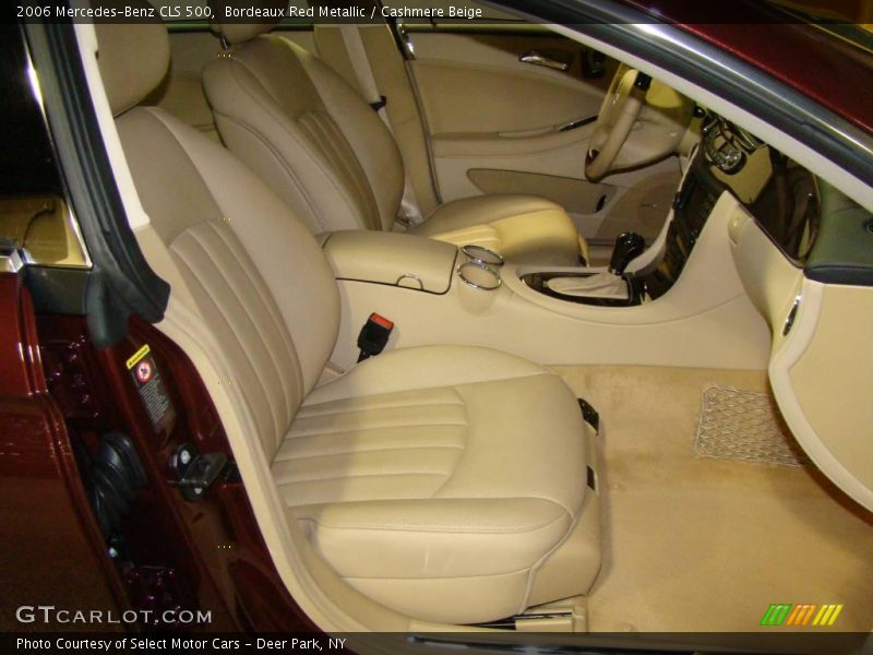 Bordeaux Red Metallic / Cashmere Beige 2006 Mercedes-Benz CLS 500