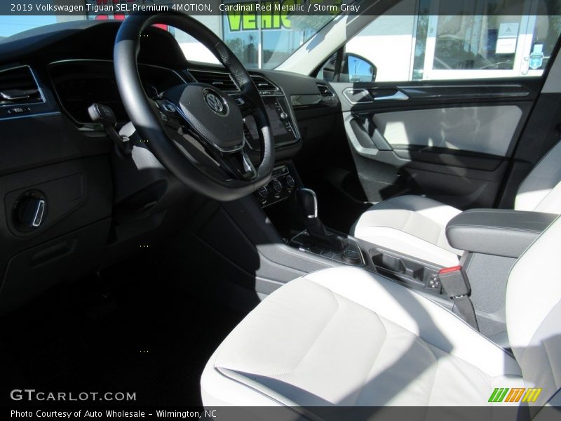 Cardinal Red Metallic / Storm Gray 2019 Volkswagen Tiguan SEL Premium 4MOTION