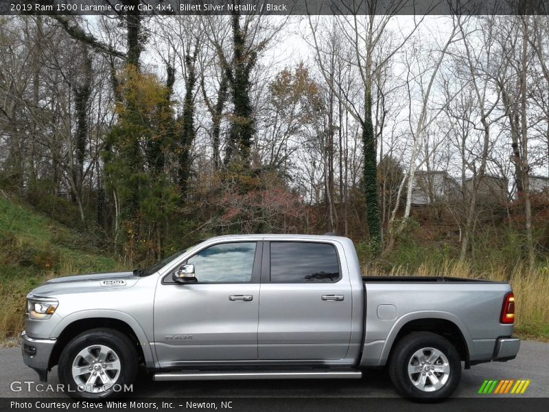  2019 1500 Laramie Crew Cab 4x4 Billett Silver Metallic