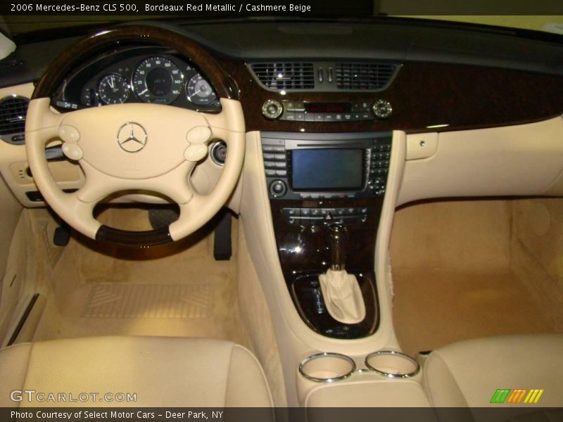 Bordeaux Red Metallic / Cashmere Beige 2006 Mercedes-Benz CLS 500