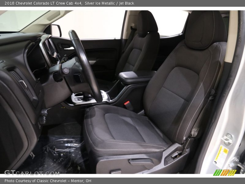Silver Ice Metallic / Jet Black 2018 Chevrolet Colorado LT Crew Cab 4x4