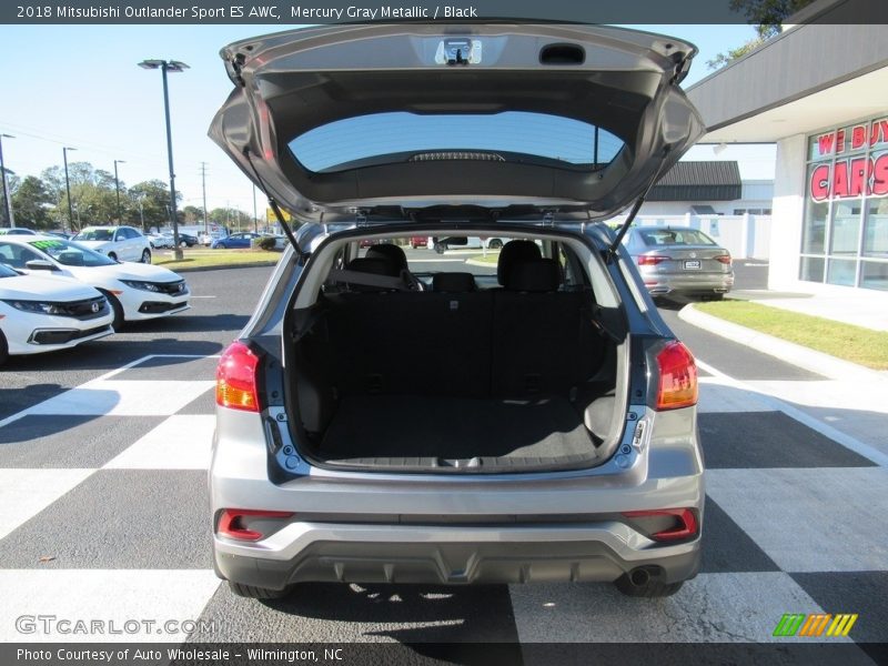 Mercury Gray Metallic / Black 2018 Mitsubishi Outlander Sport ES AWC