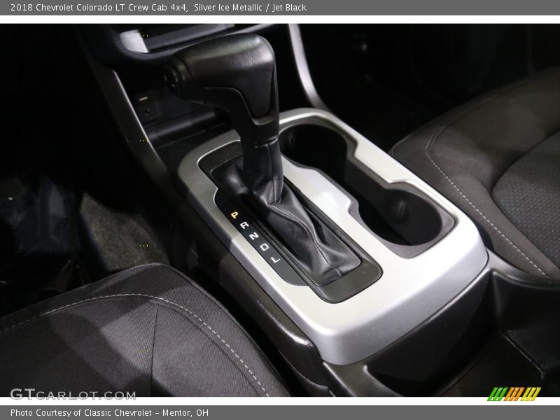 Silver Ice Metallic / Jet Black 2018 Chevrolet Colorado LT Crew Cab 4x4