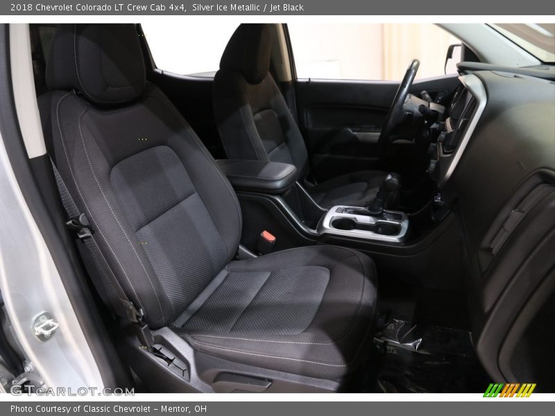 Silver Ice Metallic / Jet Black 2018 Chevrolet Colorado LT Crew Cab 4x4