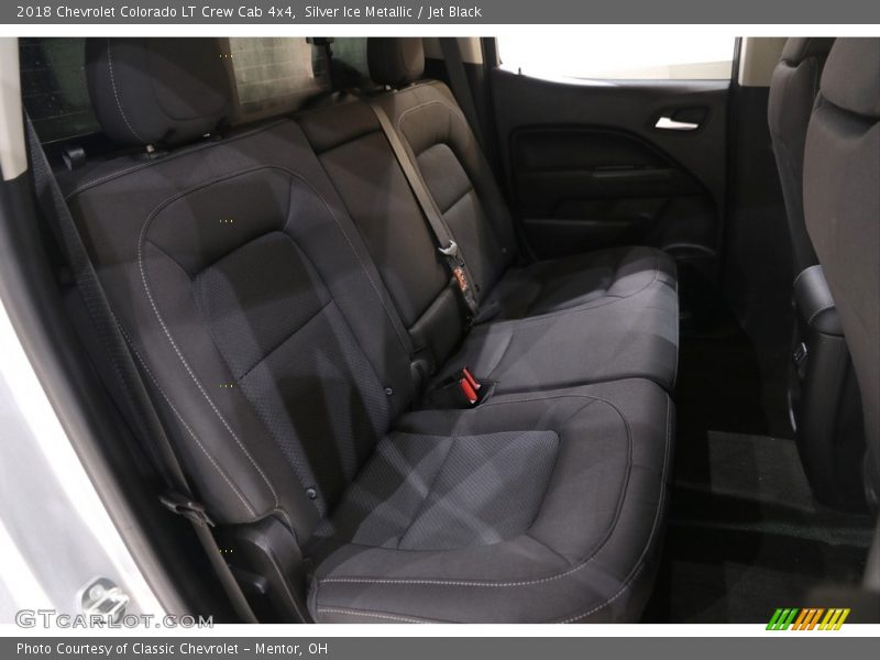 Silver Ice Metallic / Jet Black 2018 Chevrolet Colorado LT Crew Cab 4x4