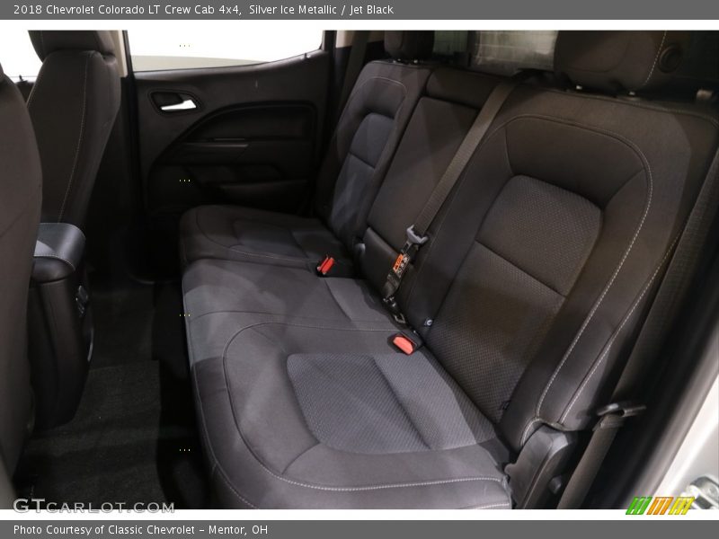 Silver Ice Metallic / Jet Black 2018 Chevrolet Colorado LT Crew Cab 4x4