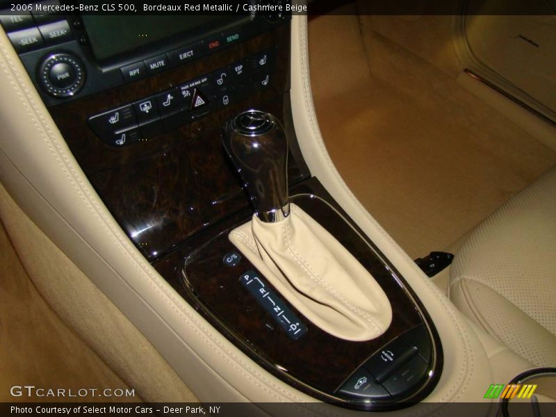 Bordeaux Red Metallic / Cashmere Beige 2006 Mercedes-Benz CLS 500
