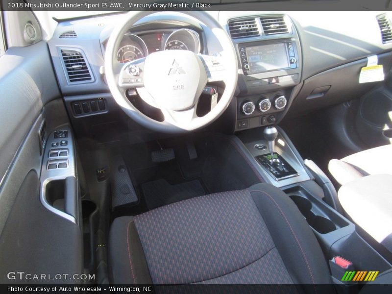 Mercury Gray Metallic / Black 2018 Mitsubishi Outlander Sport ES AWC