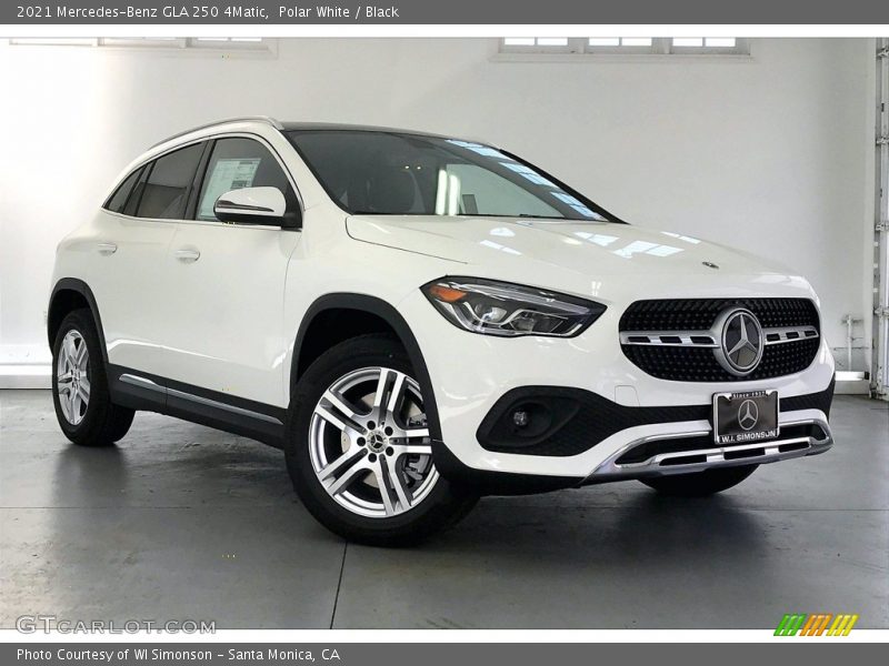 Polar White / Black 2021 Mercedes-Benz GLA 250 4Matic