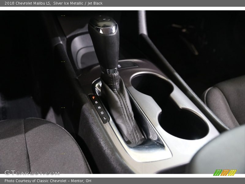 Silver Ice Metallic / Jet Black 2018 Chevrolet Malibu LS