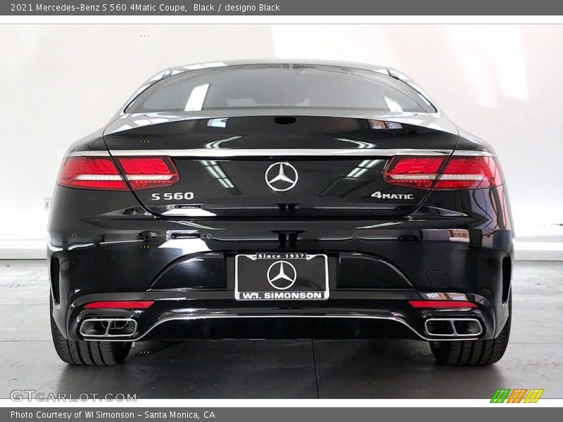 Black / designo Black 2021 Mercedes-Benz S 560 4Matic Coupe