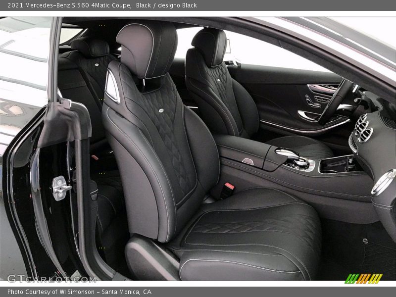  2021 S 560 4Matic Coupe designo Black Interior