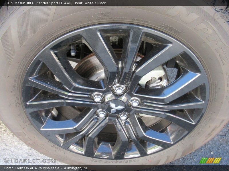 Pearl White / Black 2019 Mitsubishi Outlander Sport LE AWC