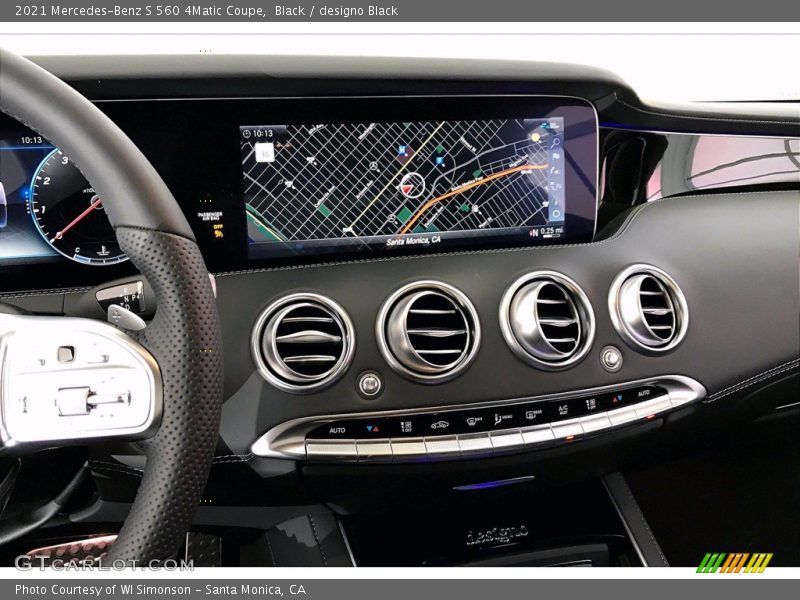 Navigation of 2021 S 560 4Matic Coupe