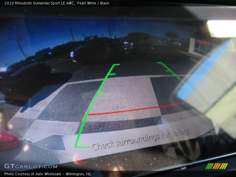 Pearl White / Black 2019 Mitsubishi Outlander Sport LE AWC