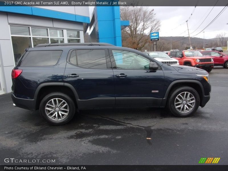 Ebony Twilight Metallic / Jet Black 2017 GMC Acadia All Terrain SLE AWD