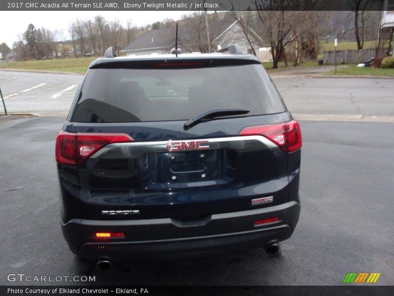 Ebony Twilight Metallic / Jet Black 2017 GMC Acadia All Terrain SLE AWD