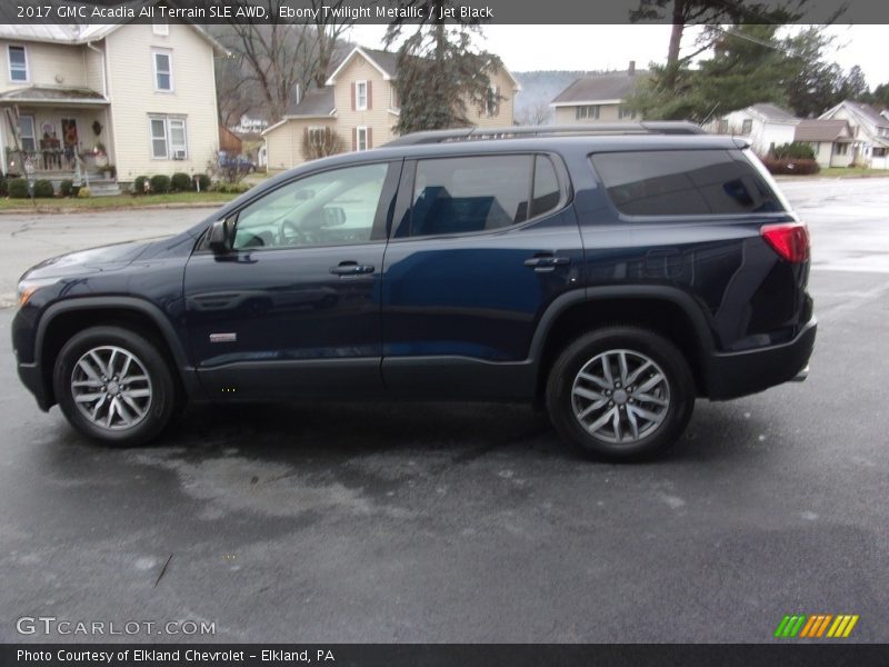 Ebony Twilight Metallic / Jet Black 2017 GMC Acadia All Terrain SLE AWD