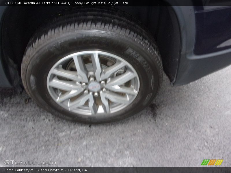 Ebony Twilight Metallic / Jet Black 2017 GMC Acadia All Terrain SLE AWD