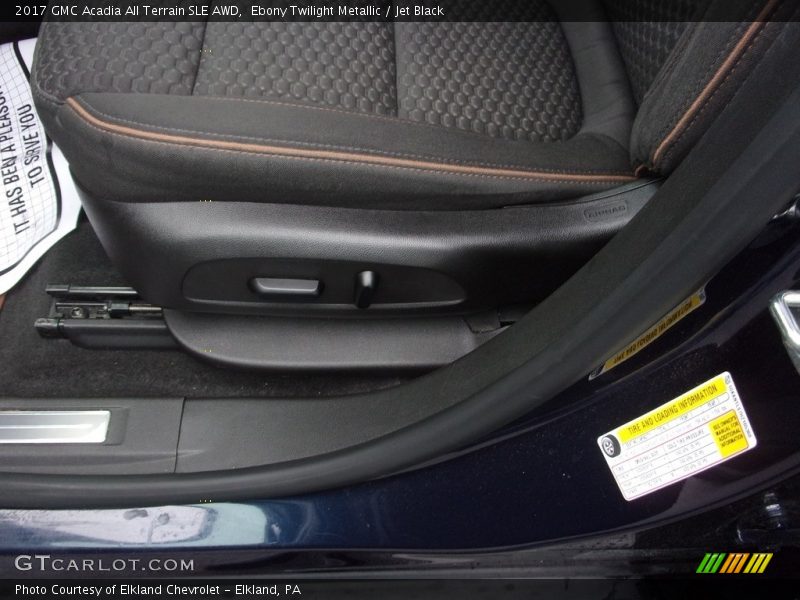 Ebony Twilight Metallic / Jet Black 2017 GMC Acadia All Terrain SLE AWD