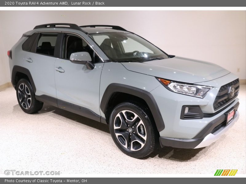 Lunar Rock / Black 2020 Toyota RAV4 Adventure AWD