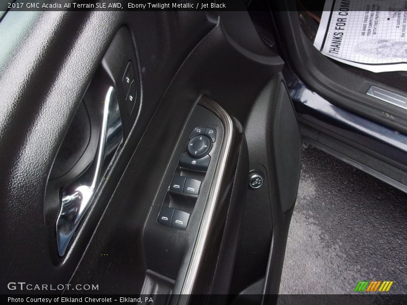 Ebony Twilight Metallic / Jet Black 2017 GMC Acadia All Terrain SLE AWD