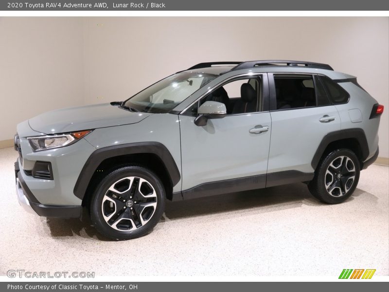 Lunar Rock / Black 2020 Toyota RAV4 Adventure AWD