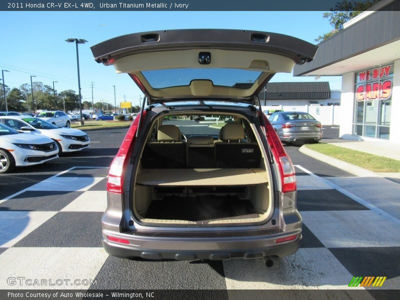 Urban Titanium Metallic / Ivory 2011 Honda CR-V EX-L 4WD